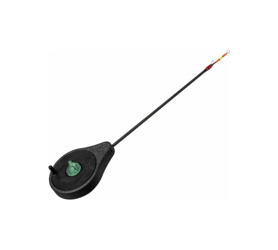 Зимняя удочка Helios SP-1T чёрный хлыст 2 составной мягкий Hi Carbon teleskop SP-1T-BL 00000259542