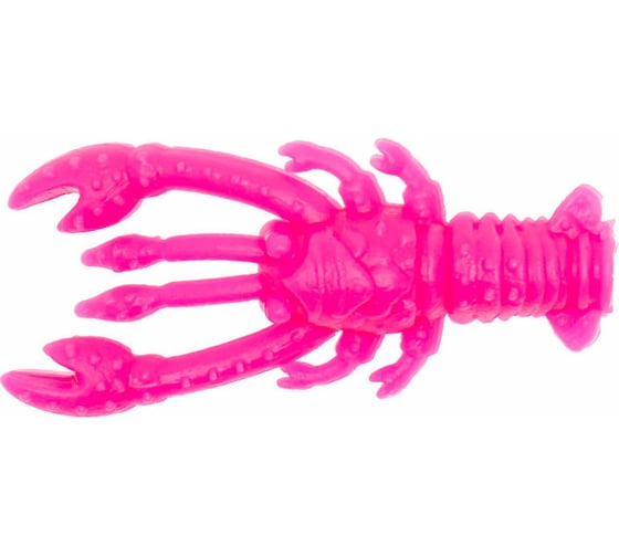 Силиконовая приманка Ojas Rachek-21 розовый fluo, сыр, 10шт/банка Ra21-10c/105/1