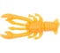 Силиконовая приманка Ojas Rachek-22 Orange, рак-рыба, 9шт/блистер OJ-20027 1