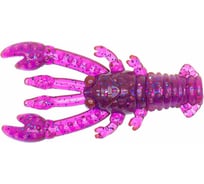 Силиконовая приманка Ojas Rachek-22 Pink Lox, рак-рыба, 9шт/блистер OJ-20023