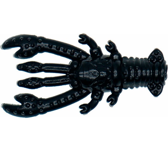 Силиконовая приманка Ojas Rachek-22 Black Widow, рак-рыба, 9шт/блистер OJ-20024 1