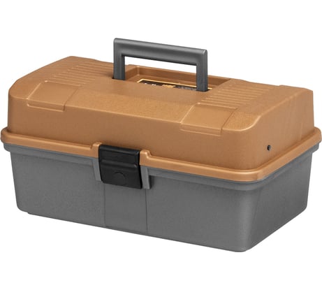 Helios Ящик рыболова двухполочный золотой T-HS-FB2-GO 00000308342