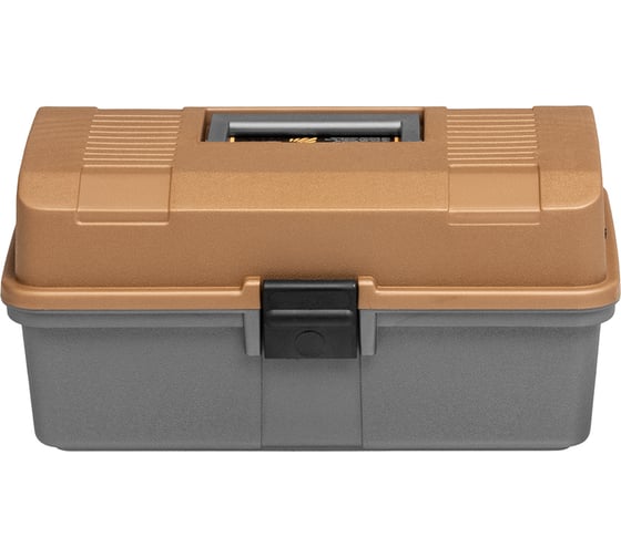 Helios Ящик рыболова двухполочный золотой T-HS-FB2-GO 00000308342