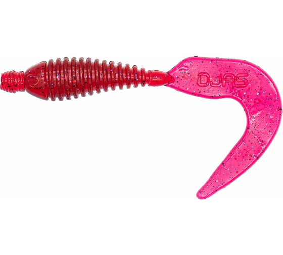 Силиконовая приманка Ojas Sorry Zander-34 Violet berry, рак-рыба, 7шт/блистер OJ-20134