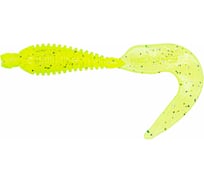 Силиконовая приманка Ojas Sorry Zander-34 Chartreuse tr, рак-рыба, 7шт/блистер OJ-20127
