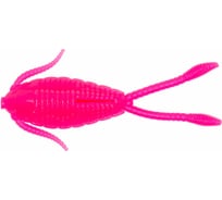 Силиконовая приманка Ojas Tisbe-27 розовый fluo, чеснок, 12шт/банка Ti27-12c/105/2