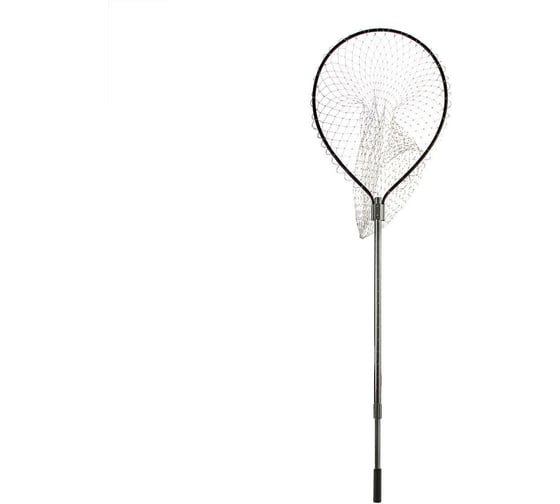 Телескопический складной подсачек Nisus N-FJE-Y80602302-C, 80x60 см, длина 230 см, сетка корд 00000247978 1