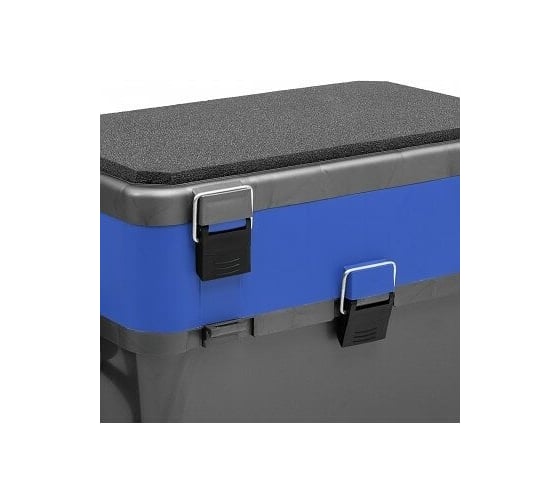 Helios Ящик рыболовный зимний серый/синий HS-IB-19-GB 00000276342