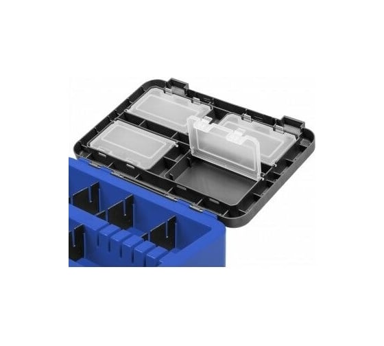 Helios Ящик рыболовный зимний серый/синий HS-IB-19-GB 00000276342