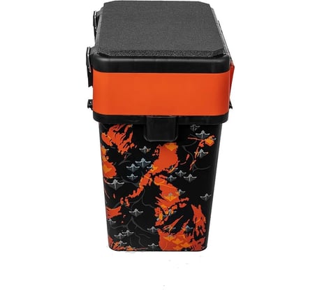 Helios Ящик рыболовный зимний SHARK оранжевый HS-IB-19-SHO 00000314924