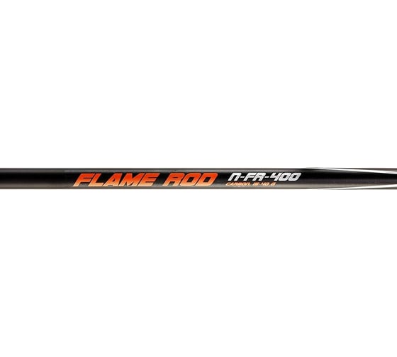 Маховое удилище Nisus FLAME ROD carbon N-FR-400, 4 м, 15-40 г 00000277881