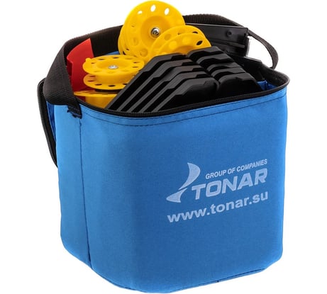 Набор жерлиц на подставке Тонар ЖЗ-03 d-210 мм, катушка d-85 мм, 10 шт 00000136346