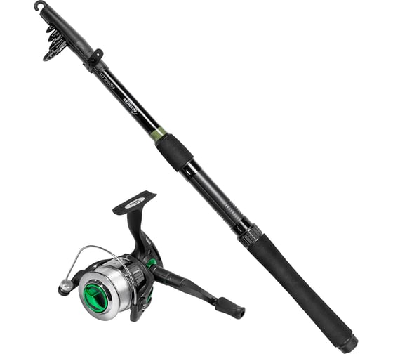 Набор Premier Fishing START телескопический cпиннинг, катушка, леска PR-NS-240-4000 00000278354