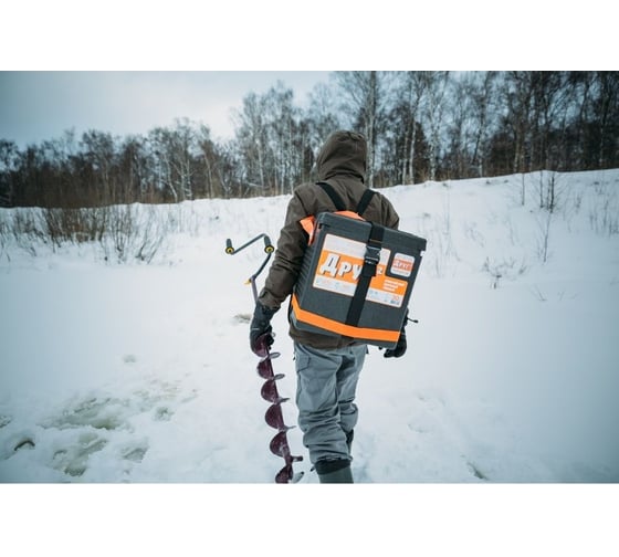 Camping World Рыболовный ящик "Друг-2" 20 л черный 138310 - Комплект (резинка)