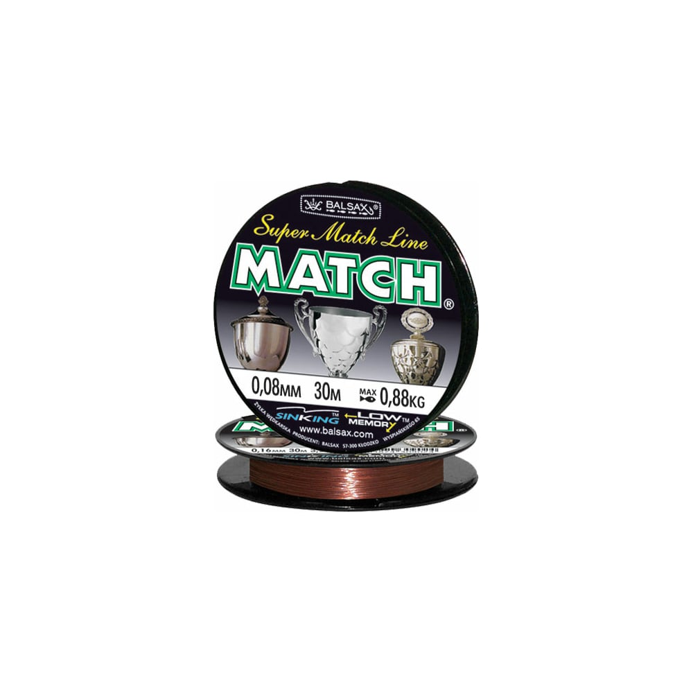 Леска BALSAX Match 13-12-20-429 - выгодная цена, отзывы, характеристики ...