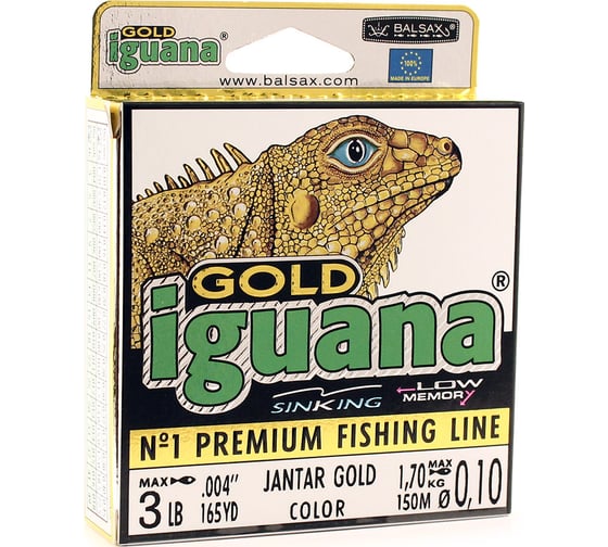 Леска BALSAX Iguana Gold BOX 0068366