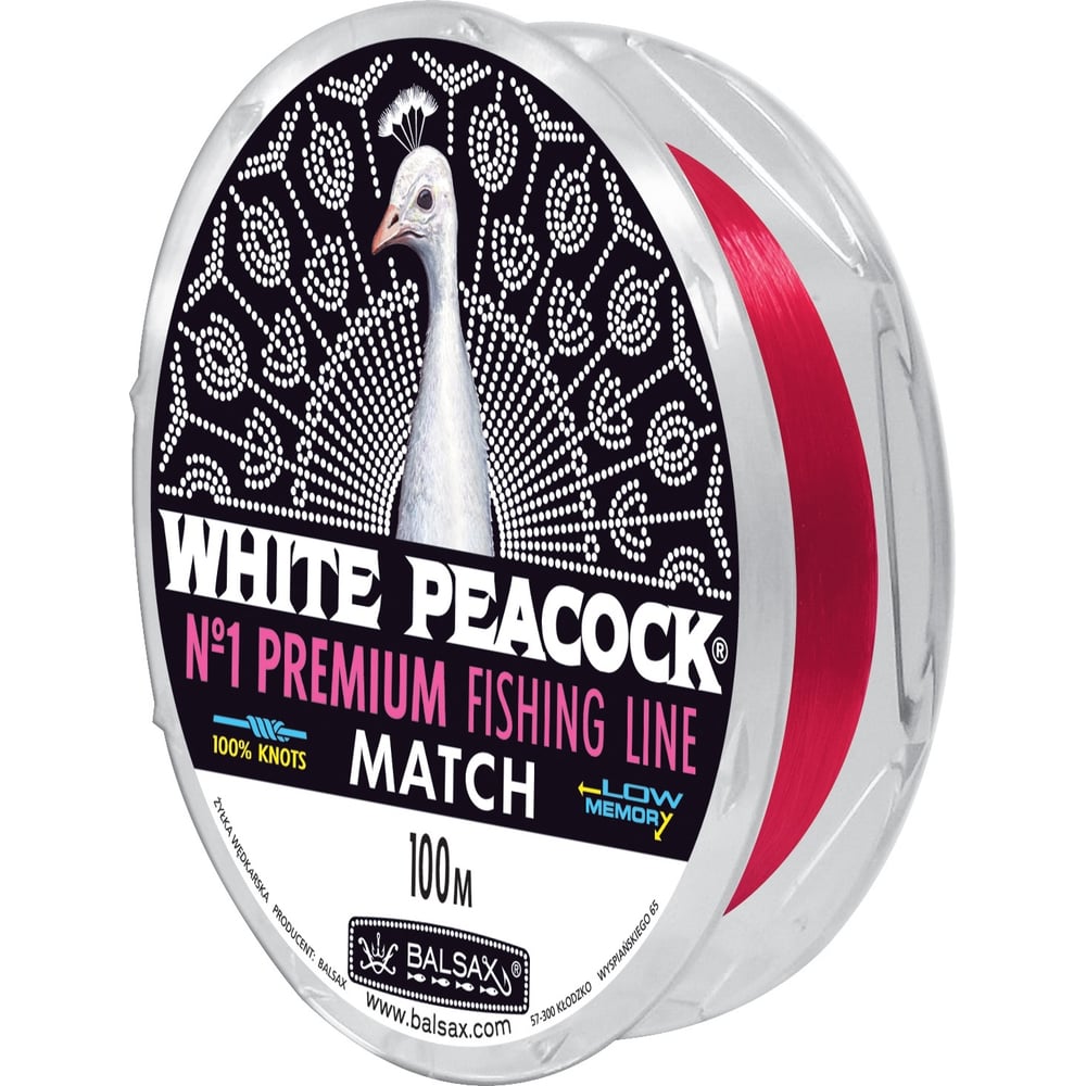 Леска BALSAX White Peacock Match 0067699 - выгодная цена, отзывы ...