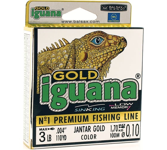 Леска BALSAX Iguana Gold BOX 0068351