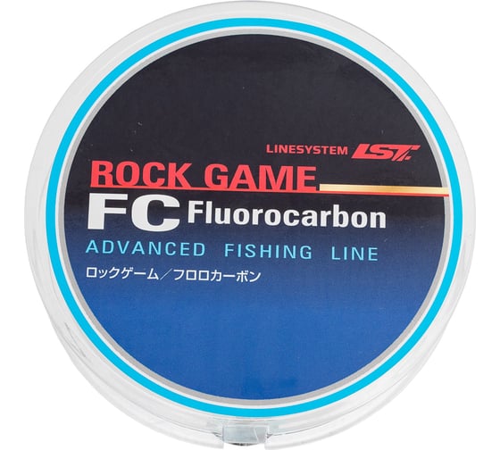 Флюорокарбоновая леска LINESYSTEM Rock Game FC 3LB, 150 м 01690