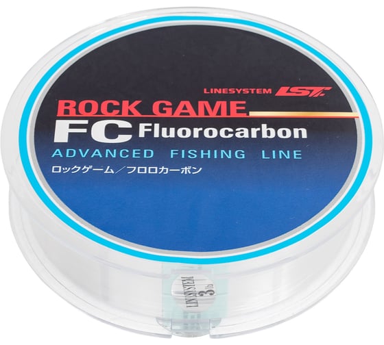 Флюорокарбоновая леска LINESYSTEM Rock Game FC 3LB, 150 м 01690