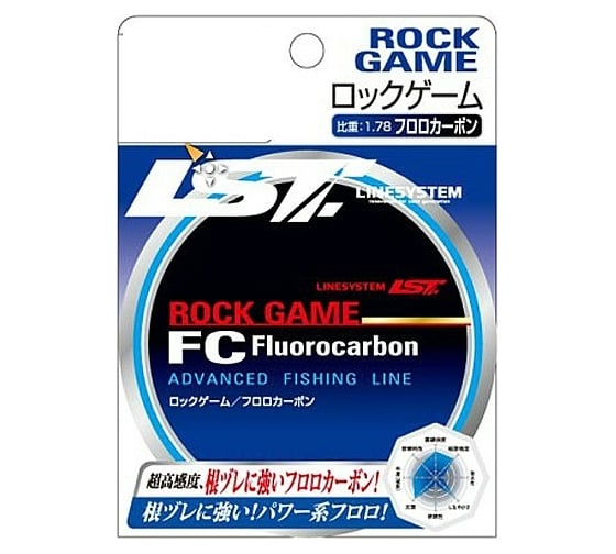 Флюорокарбоновая леска LINESYSTEM Rock Game FC 3LB, 150 м 01690 1