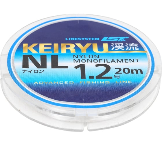 Леска LINESYSTEM Keiryu NL 20м #1.2 0.185 мм 00842