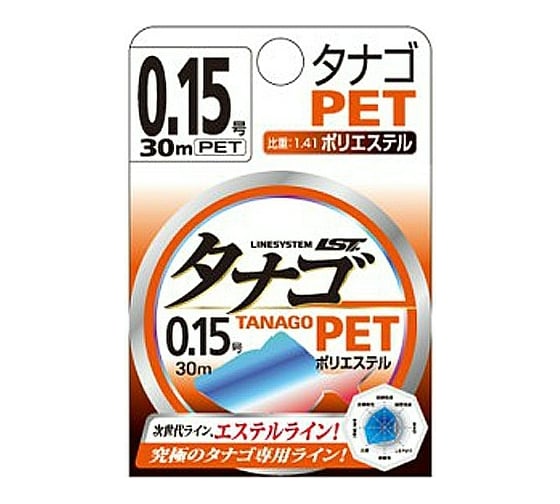 Леска LINESYSTEM Tanago PET #0.15, 30 м 04411 1