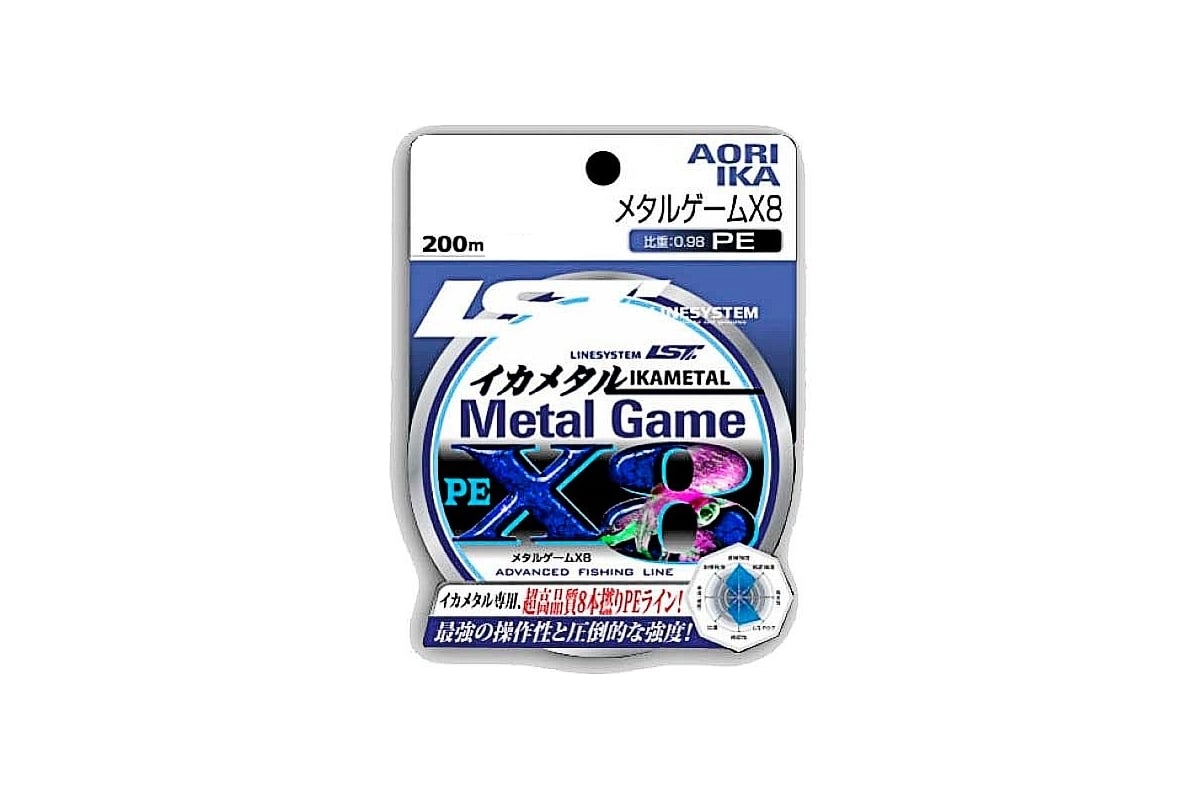 Шнур LINESYSTEM Metal Game PE X8 #0.4, 200 м 01726 - выгодная цена, отзывы,  характеристики, фото - купить в Москве и РФ