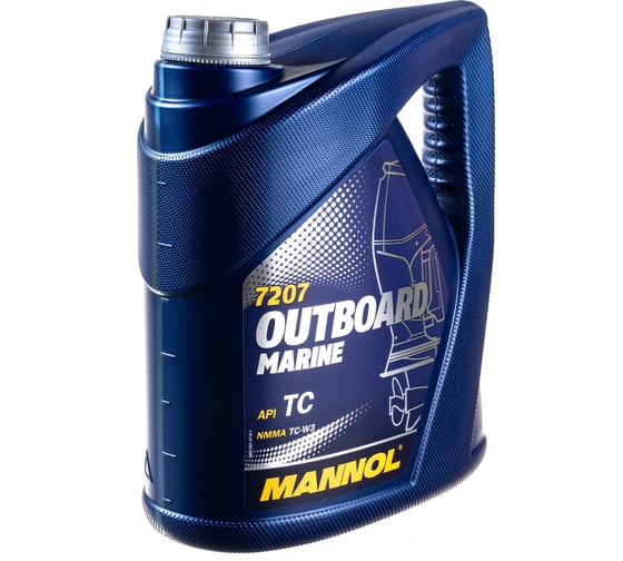 Полусинтетическое моторное масло MANNOL OUTBOARD MARINE, 4 л 1428