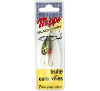 Вращающаяся блесна Mepps Black Fury CHART NR №2, 4.5г, блистер 0005852