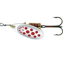 Вращающаяся блесна Mepps Comet PTS Rouges AG №2, 4.5г, блистер 0004475