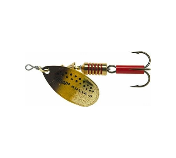 Вращающаяся блесна Mepps Aglia BROWN TROUT №4, 9г, блистер 0009269