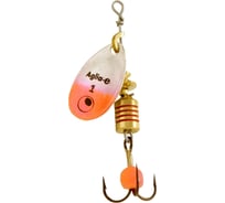 Вращающаяся блесна Mepps Aglia E Orange Bright №1, 3.5г, блистер 0062430