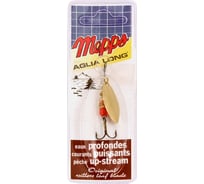 Вращающаяся блесна Mepps Aglia Longue OR №1, 4.5г, блистер 0004422