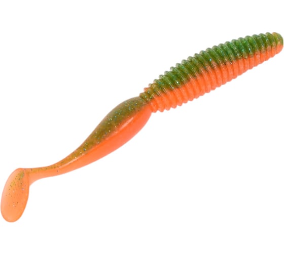 Съедобные искусственные виброхвосты LUCKY JOHN LJ Pro Series MEGAWORM 4.0in, 10.16 /T56, 5 шт. 140191-T56
