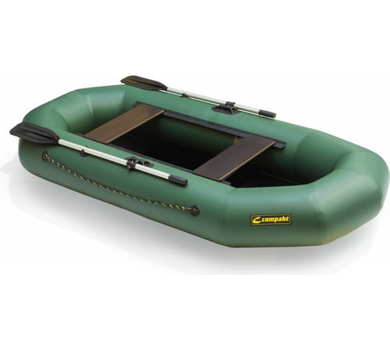 Гребная лодка compact 280 М зеленая 3612021