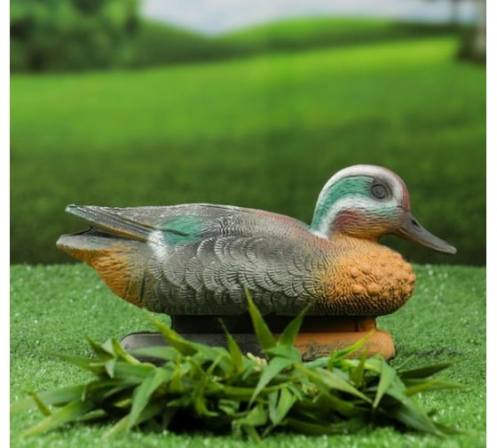 Подсадная фигура СИМАЛЕНД Чирок-свистунок, селезень, 24x11x12.5 см 5065706 1