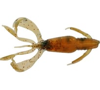 Силиконовая приманка СИМАЛЕНД Master Twist CANCER 2.8", цвет 044, набор 5 шт., коричневый 7846606