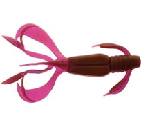Силиконовая приманка СИМАЛЕНД Master Twist CANCER 2.8", цвет 024, набор 5 шт., фиолетовый 7846552