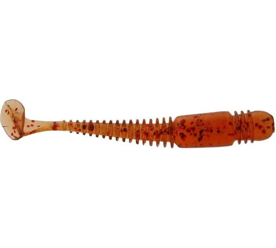 Силиконовая приманка СИМАЛЕНД Master Twist FRY 2", цвет 044, набор 10 шт., коричневый 7846567