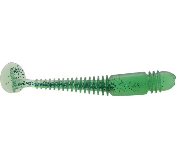 Силиконовая приманка СИМАЛЕНД Master Twist FRY 3.9", цвет 026, 4 шт., бирюзовый 7846492