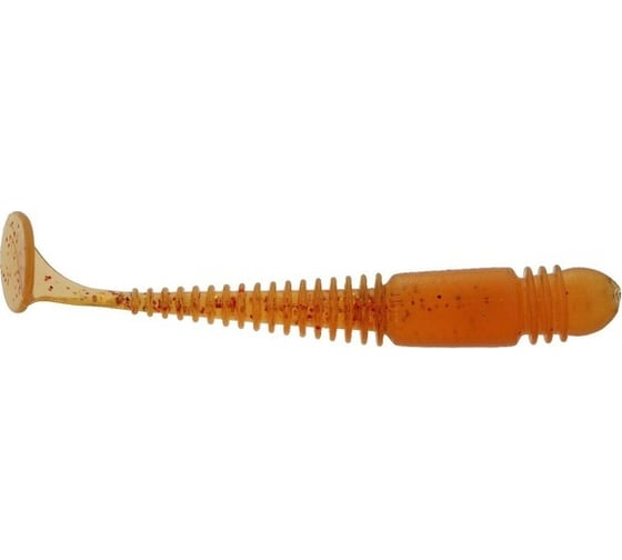 Силиконовая приманка СИМАЛЕНД Master Twist FRY 3.9", цвет 042, 4 шт., светло-коричневый 7846490 1