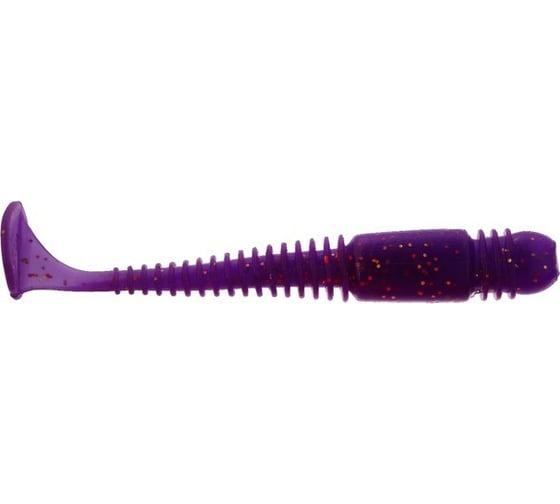 Силиконовая приманка СИМАЛЕНД Master Twist FRY 3.9", цвет 051, 4 шт., лиловый 7846477 1