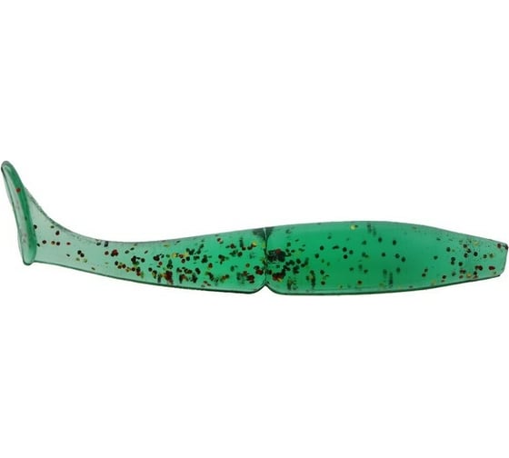 Силиконовая приманка СИМАЛЕНД Master Twist GOBY 3.1", цвет 057, набор 5 шт., зеленый 7846546 1