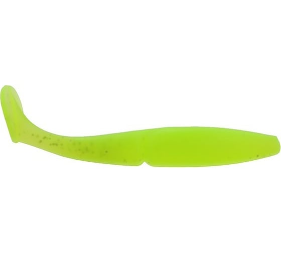 Силиконовая приманка СИМАЛЕНД Master Twist GOBY 3.1", цвет 009, набор 5 шт., светло-зеленый 7846597