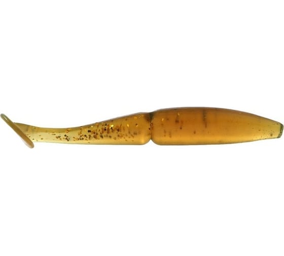 Силиконовая приманка СИМАЛЕНД Master Twist GOBY 3.1", цвет 025, набор 5 шт., горчичный 7846531 1
