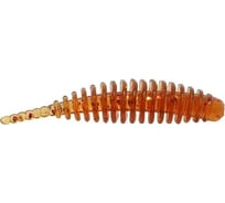 Силиконовая приманка СИМАЛЕНД Master Twist LEECH 1.5", цвет 044, набор 10 шт., коричневый 7846593