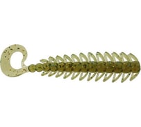 Силиконовая приманка СИМАЛЕНД Master Twist SKOLOPENDRA 3", цвет 015, набор 5 шт., темно-зеленый 7846583