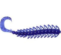Силиконовая приманка СИМАЛЕНД Master Twist SKOLOPENDRA 3" цвет 048, набор 5 шт., темно-синий 7846533