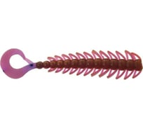 Силиконовая приманка СИМАЛЕНД Master Twist SKOLOPENDRA 3", цвет 024, набор 5 шт., фиолетовый 7846584